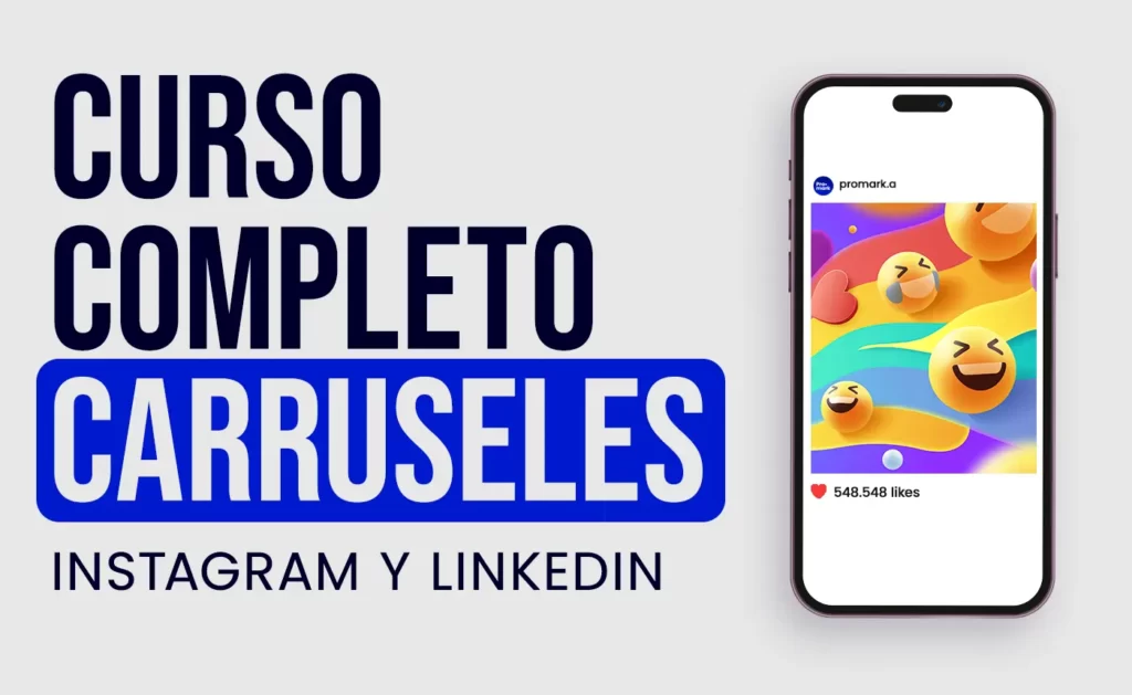 curso carruseles para instagram y Linkedin marcas personales